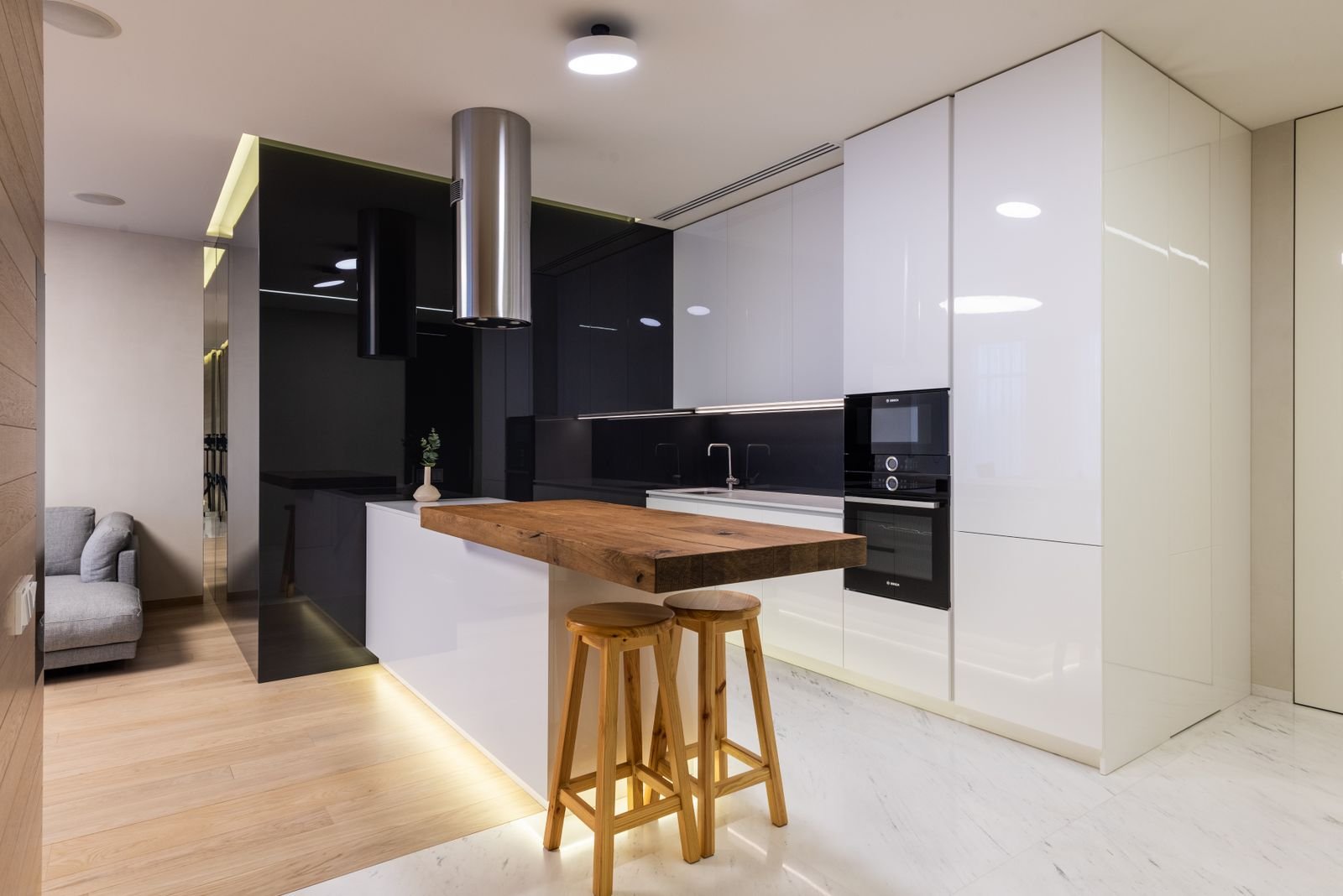 Cuisine moderne impeccable